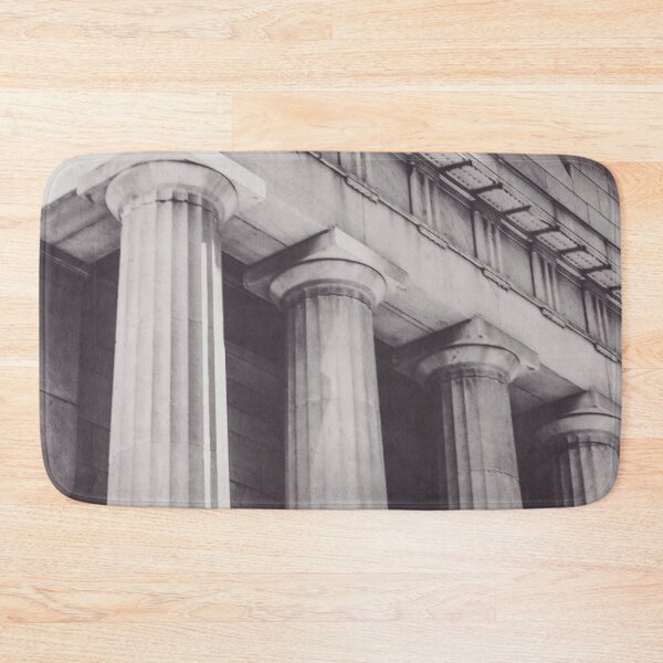 Item preview, Black & white New York, Federal Hall, greek temple in Wall street, neoclassical architecture designed and sold by Spallutos.