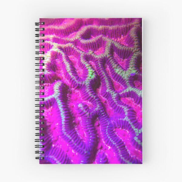 Item preview, Purple and green maze coral designed and sold by buzzmarshall.