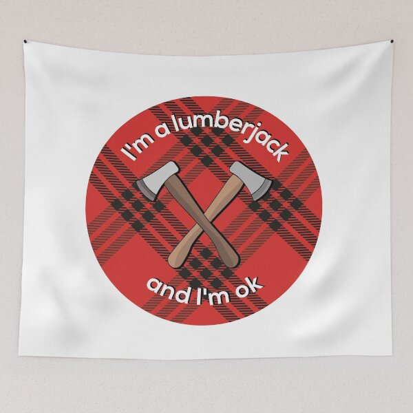 Item preview, I'm a lumberjack and I'm ok designed and sold by omnicrom.