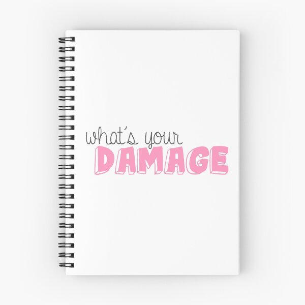 Item preview, What's Your Damage? designed and sold by Moxie Graphics.