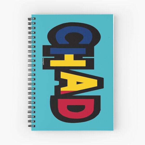 Item preview, Chad Font with Chadian Flag designed and sold by Havocgirl.