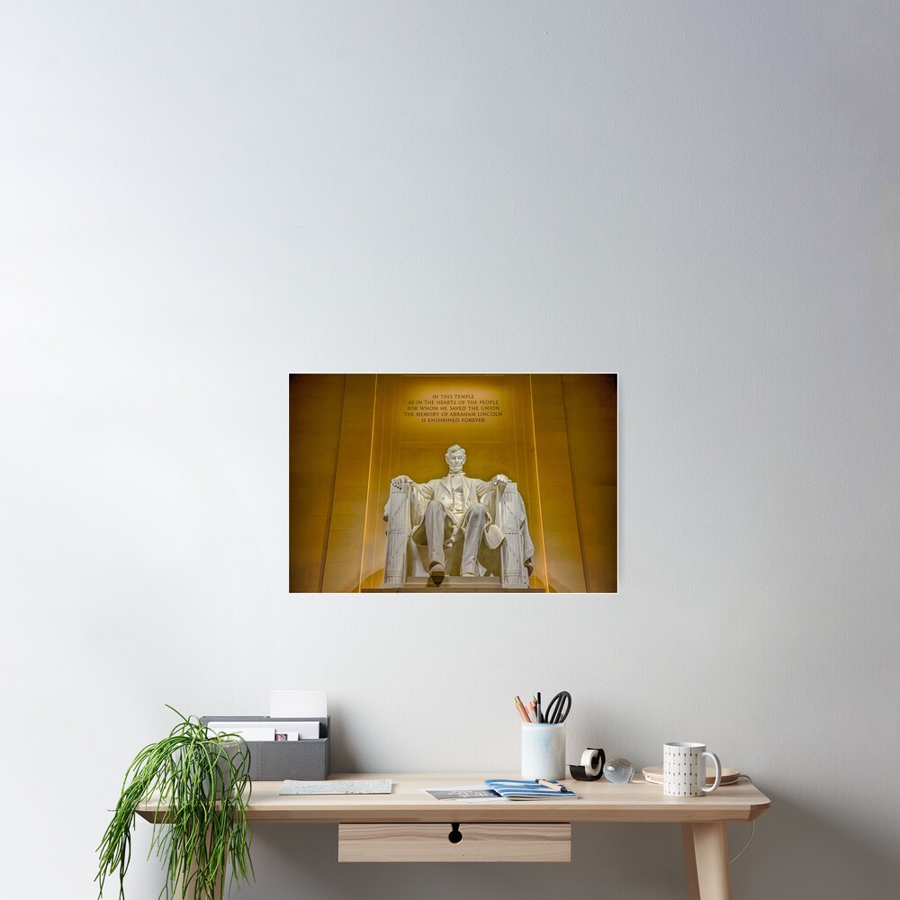 Abraham Lincoln Memorial Poster