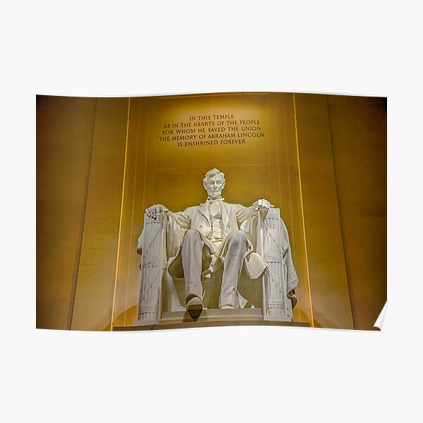 Abraham Lincoln Memorial Poster