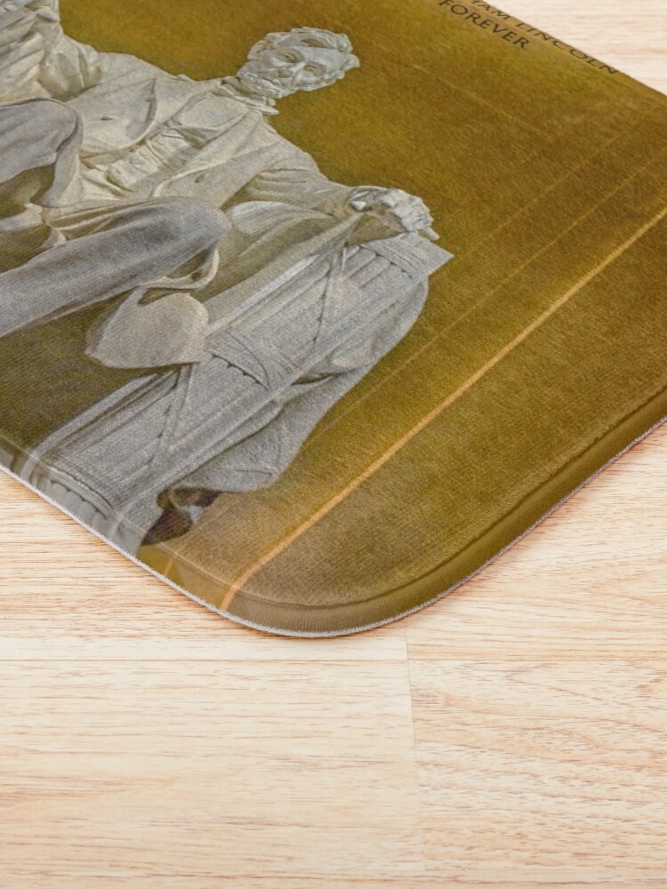 Alternate view of Abraham Lincoln Memorial Bath Mat