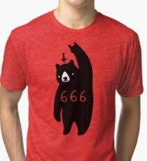 Black Bear Metal Tri-blend T-Shirt