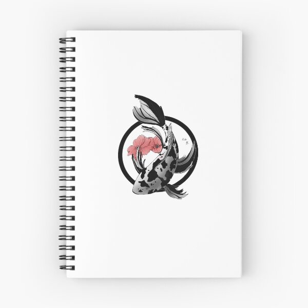 Item preview, Khaxix Koi fish and flower  designed and sold by Khaxix.