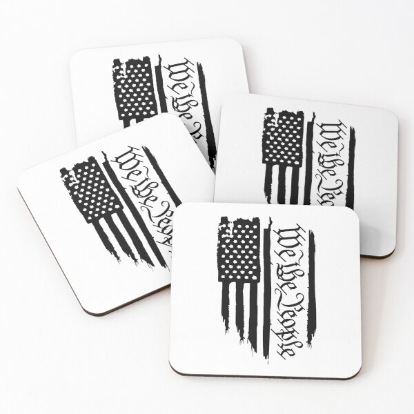Item preview, We the People - American Flag (Black) designed and sold by TheLastStand.