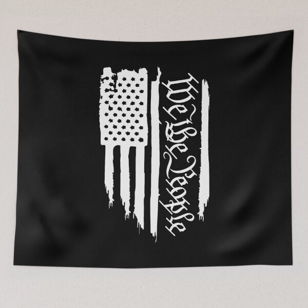 Item preview, We the People - American Flag (White) designed and sold by TheLastStand.