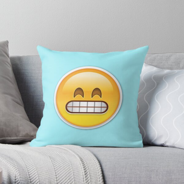 Woozy Face Emoji Pillow Drunk Face Custom Emojis 