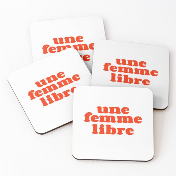 Aperçu de l'œuvre une femm libre une phrase femme francaise créée et vendue par Scoopivich.