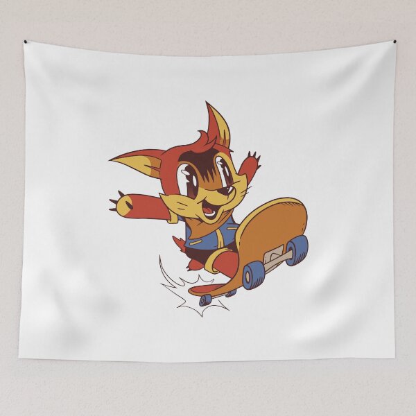 Item preview, Skater Fox  design for kids  designed and sold by FFelder.