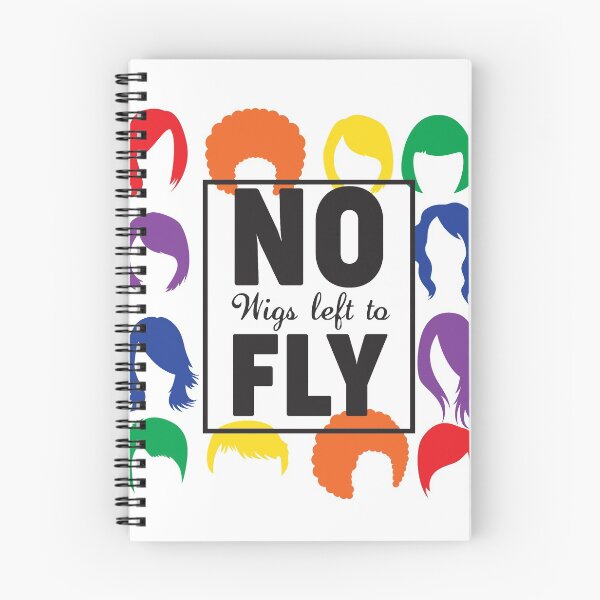 Item preview, No wigs left to fly  designed and sold by ohdesigno.