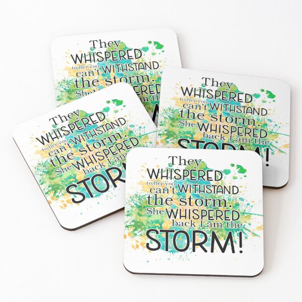 Item preview, They whispered to her you can't withstand the storm. designed and sold by faithfullyyours.