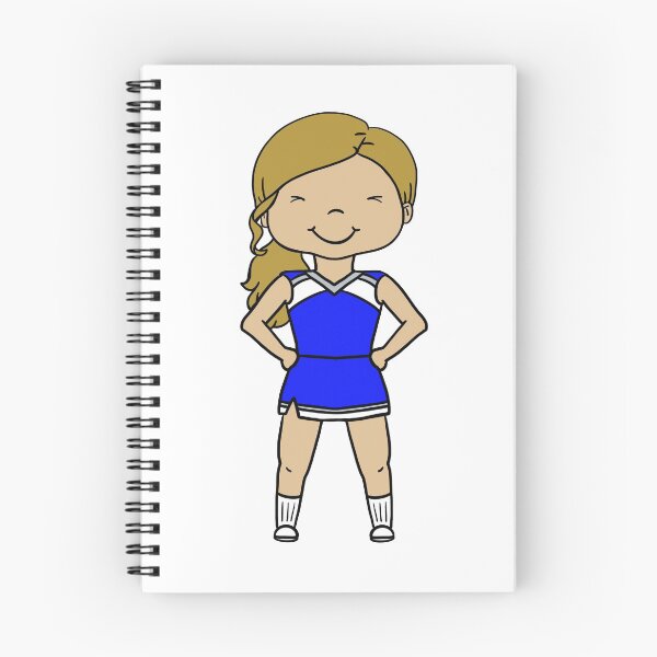 Item preview, Blue Cheerleader designed and sold by MWCommissions.