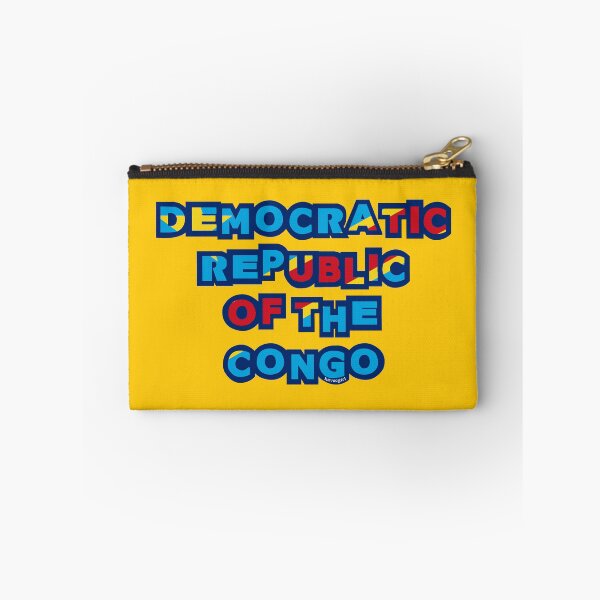Item preview, Democratic Republic of the Congo Font with Congolese Flag designed and sold by Havocgirl.