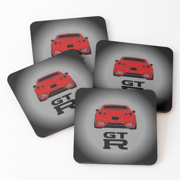 Item preview, Nissan GT-R Rear View – Minimal JDM Sports Car Design designed and sold by Road To Track.