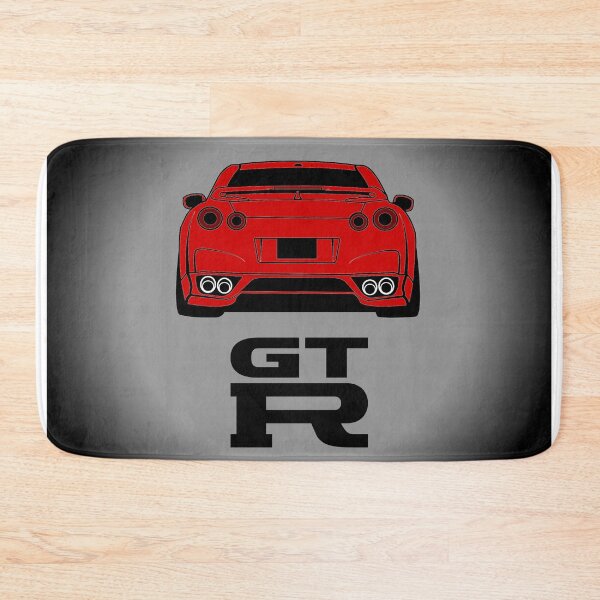 Item preview, Nissan GT-R Rear View – Minimal JDM Sports Car Design designed and sold by Road To Track.
