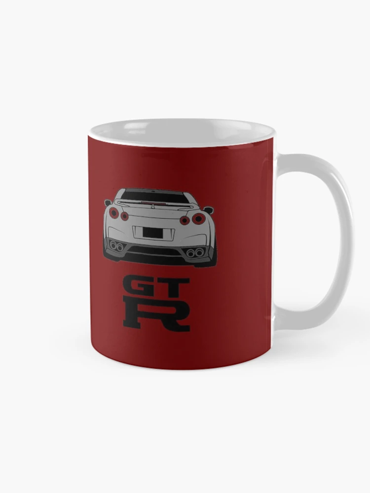 Thumbnail 3 of 6, Coffee Mug, JDM Sports Car Rear View - Street Racing Performance Back Design designed and sold by Road To Track.