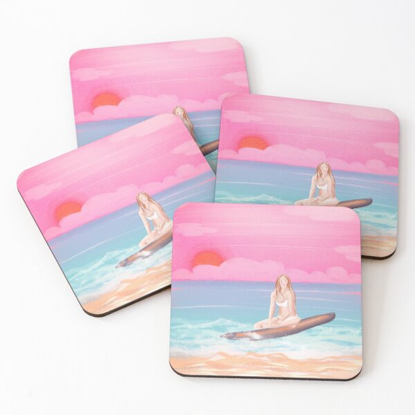 Item preview, Surfer girl at sunset  designed and sold by eligart.
