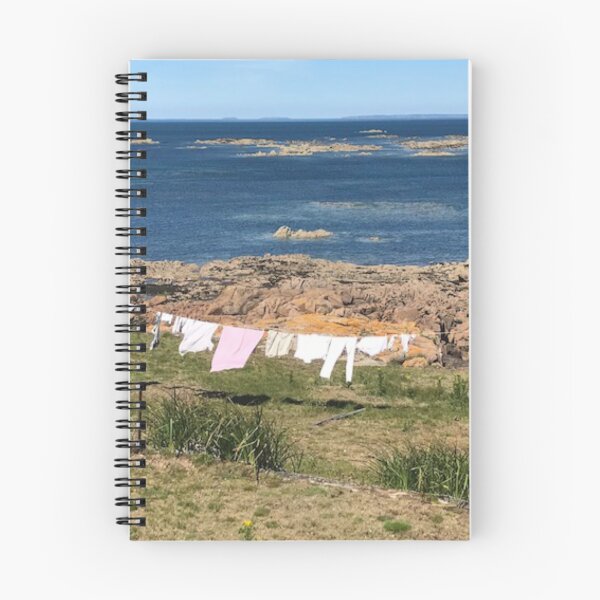 Item preview, washing line in Jersey on the coast designed and sold by designInk.