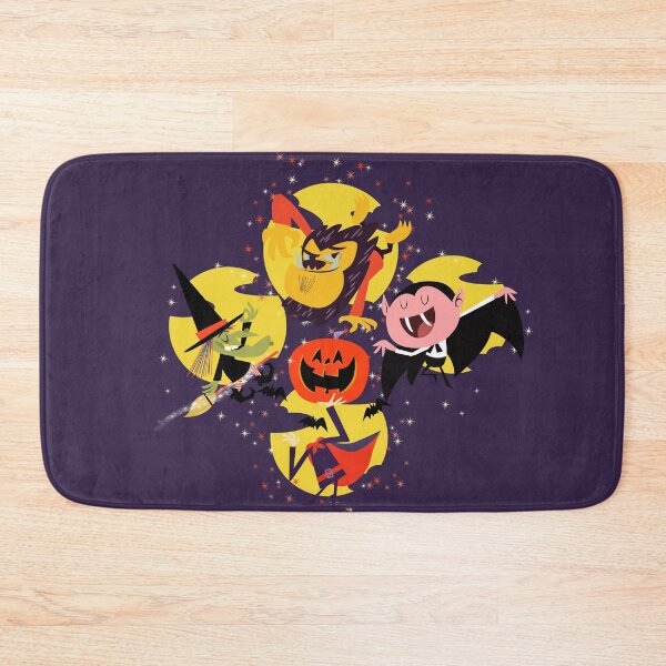 Item preview, monster halloween bash designed and sold by Wonderful world of whimsical Art of yesteryear and today .