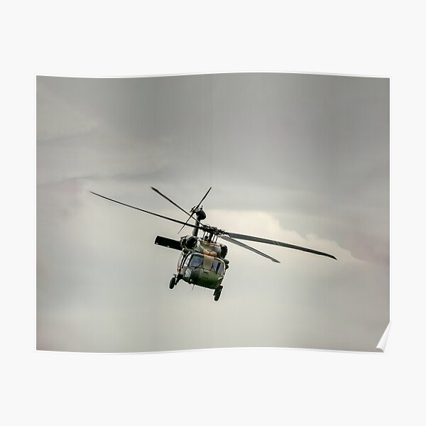 Black Hawk Swoops Poster