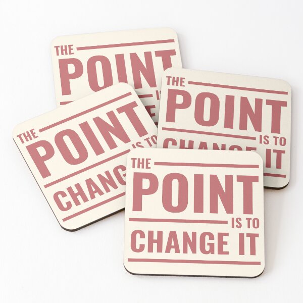 Item preview, The Point is to Change it designed and sold by ibossuet.