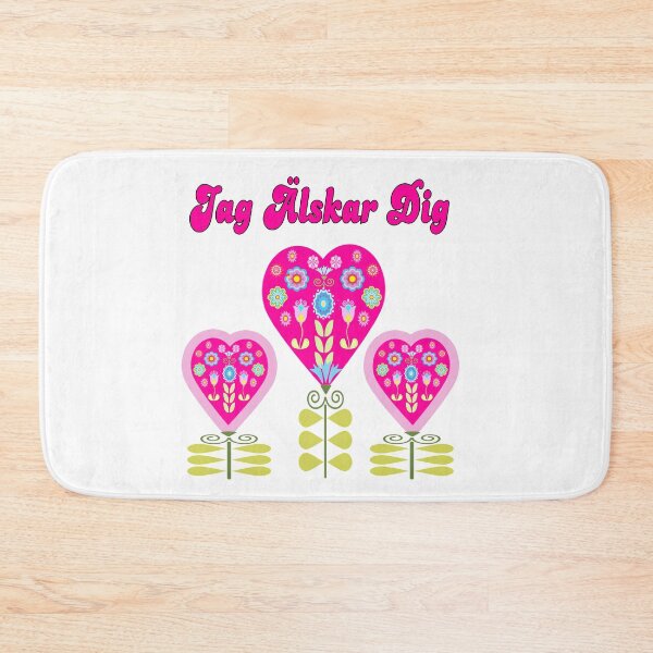 Item preview, Jag Alskar Dig Swedish I Love You Hearts Valentines Day designed and sold by funnytshirtemp.