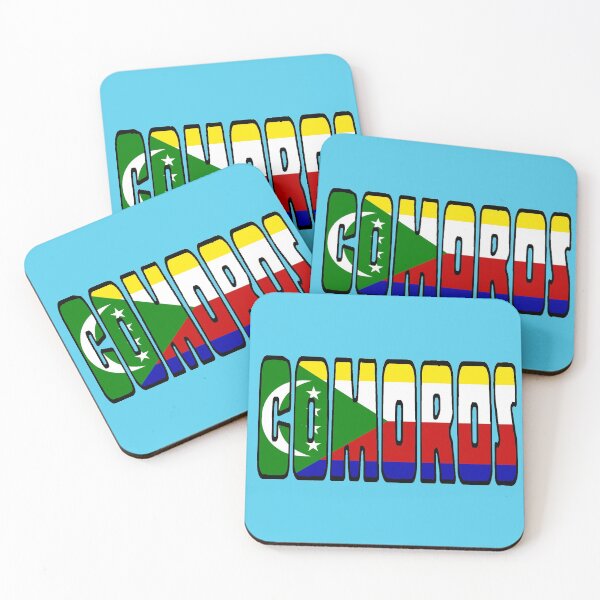 Item preview, Comoros Font with Comorian Flag designed and sold by Havocgirl.