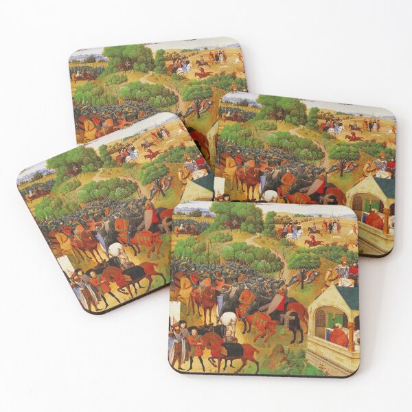 Item preview, Eight stages of The Song of Roland In One Picture - Simon Marmion - c1460 designed and sold by CrankyOldDude.