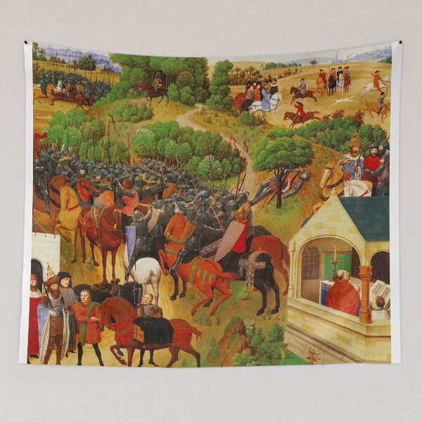 Item preview, Eight stages of The Song of Roland In One Picture - Simon Marmion - c1460 designed and sold by CrankyOldDude.