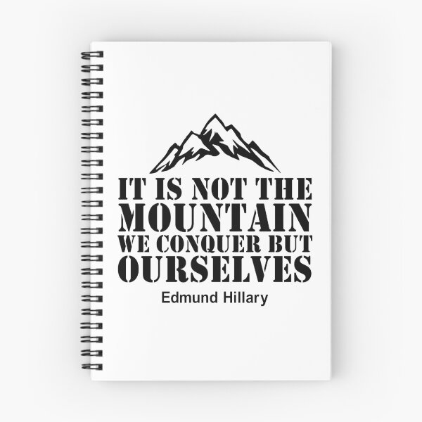 Item preview, It is not the mountain we conquer but ourselves designed and sold by PoshJocks.