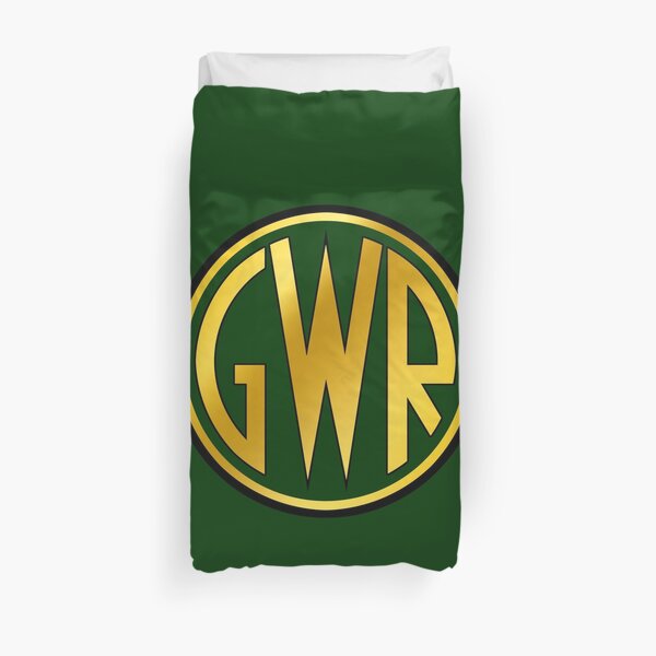 GWR Roundel or Shirt Button (1934- 1942) Duvet Cover