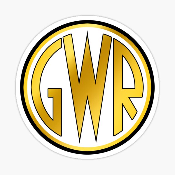 GWR Roundel or Shirt Button (1934- 1942) Sticker