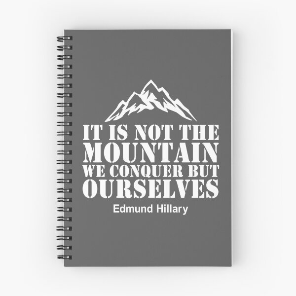Item preview, It is not the mountain we conquer but ourselves designed and sold by PoshJocks.