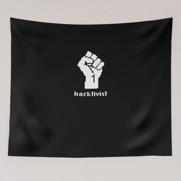 Item preview, Hacktivist Taking back control! designed and sold by ThatMerchStore.