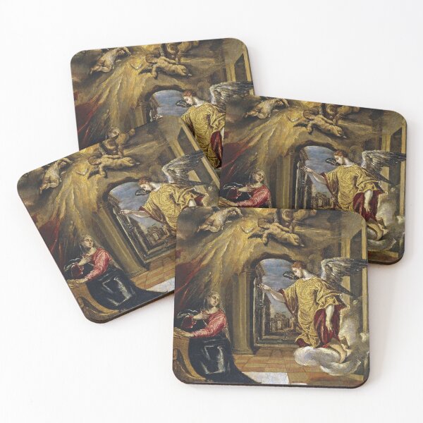 Item preview, El Greco - The Annunciation - 1570 - Oil on Canvas designed and sold by CrankyOldDude.