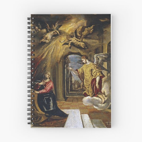 Item preview, El Greco - The Annunciation - 1570 - Oil on Canvas designed and sold by CrankyOldDude.