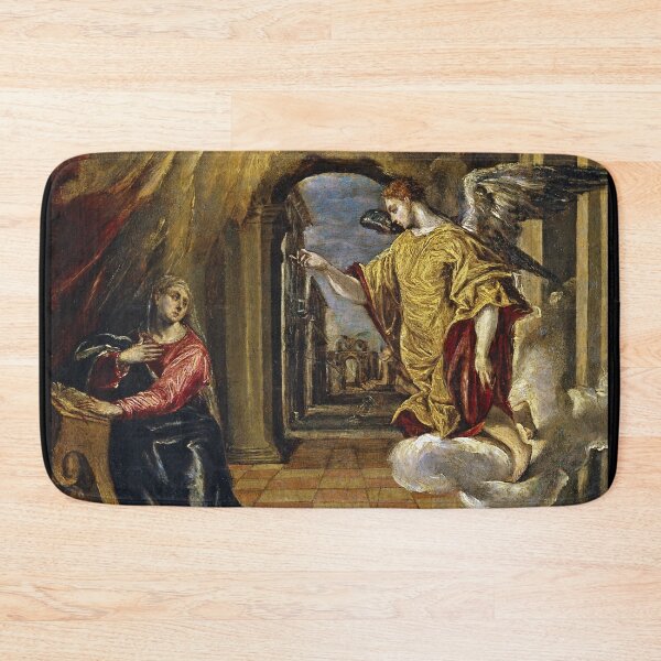 Item preview, El Greco - The Annunciation - 1570 - Oil on Canvas designed and sold by CrankyOldDude.