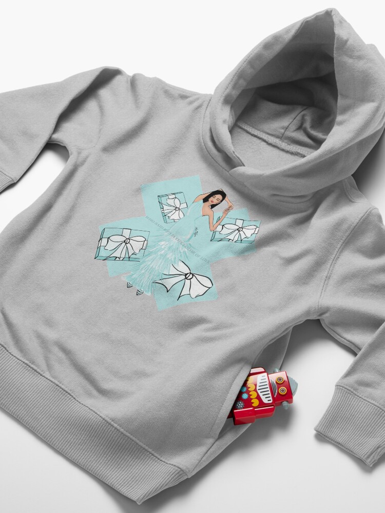 Alternate view of Color of Love Toddler Pullover Hoodie