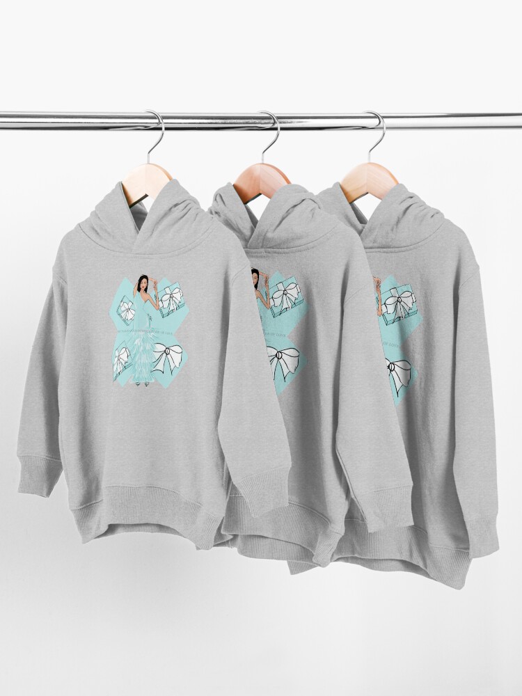 Alternate view of Color of Love Toddler Pullover Hoodie