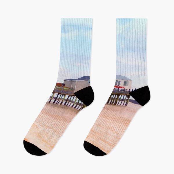 Item preview, Old Pier, Old Orchard Beach, Maine designed and sold by Yannik Hay.