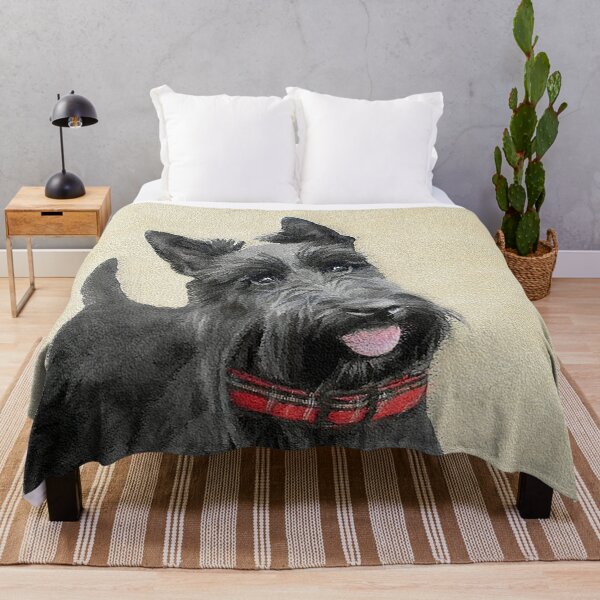 Scottish Terrier Throw Blanket