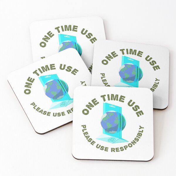 Item preview, One Time Use designed and sold by clevercreature.