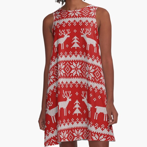 Item preview, scandinavian ornament with deers. designed and sold by Yulia Malinovskaya.