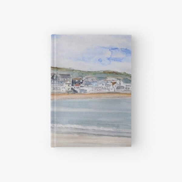 Lyme Regis Seafront, Dorset UK Hardcover Journal