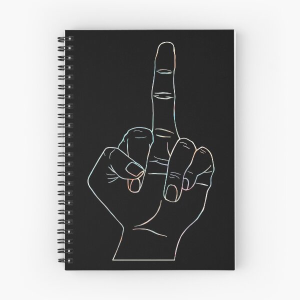 Item preview, Black middle finger designed and sold by experimentons.