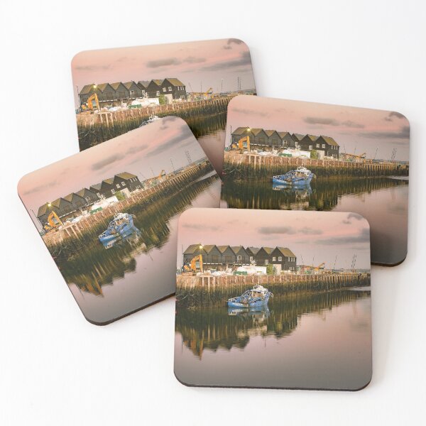 Item preview, Morning Skies - Whitstable Harbour designed and sold by lyttonimages.
