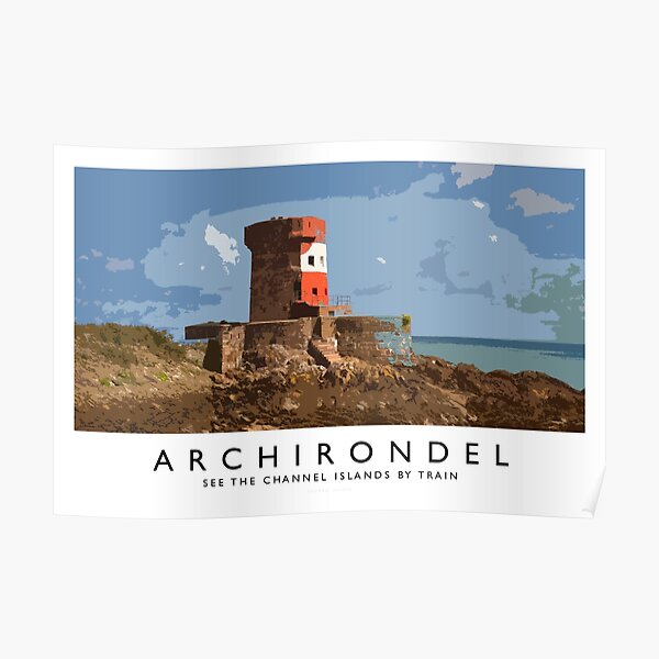 Archirondel (Railway Poster) Poster