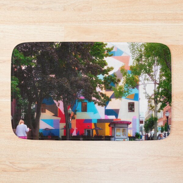 Item preview, Graphic Painting on Building, Portland, Maine designed and sold by Yannik Hay.